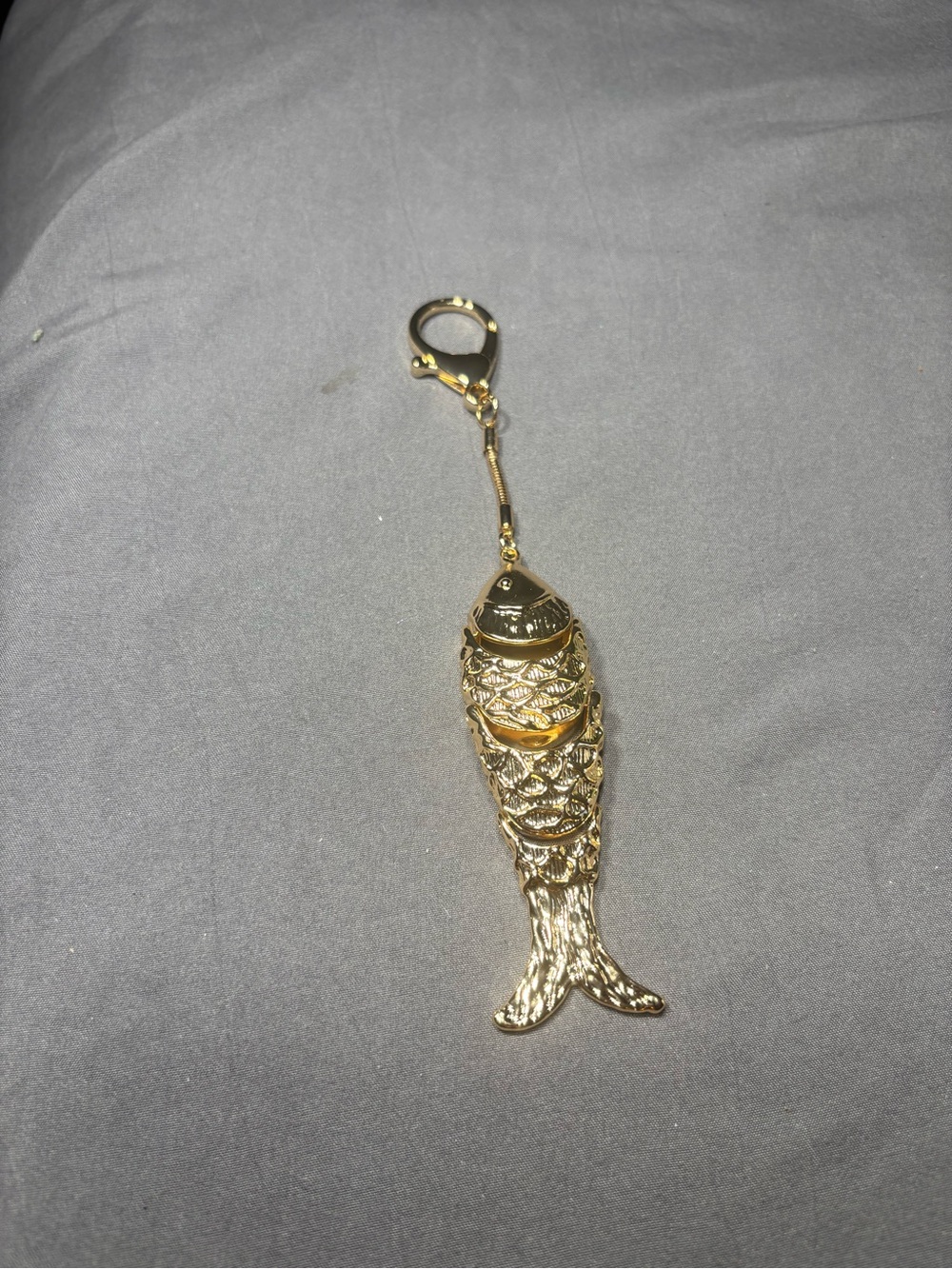 New Gold Fish Keychain Bag Charm Pets Fish Accessories